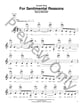 (I Love You) For Sentimental Reasons Guitar and Fretted sheet music cover